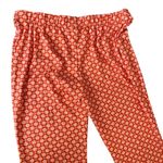 Wild Fable Women's Orange Floral Pull-On Knit Flare Pants - Size Large - NWT Photo 3