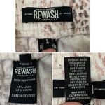 REWASH  Linen Blend Animal Print Wide Leg Pull On Pants Photo 10