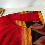 Pakistani Indian tunic top red dress Size XS Photo 9