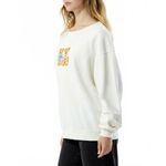 PacSun  PS / LA Teddys Crew Neck Sweatshirt Off White NWT Size XS/S Photo 8