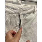 Merona  White Seersucker‎ Shorts Women’s Size 14 NWOT Photo 3