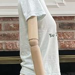 American Apparel  gnome vintage Y2K baby blue cotton tee / S /Excellent condition Photo 2