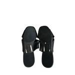 Caslon  CANARI LEATHER SLIDE SANDALS BLACK SIZE 8.5 New Photo 4