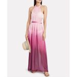 JONATHAN SIMKHAI Ombré Halter‎ Maxi Dress Pink Size Small Photo 14