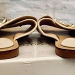 Boutique Faux Suede Chain Sandals Photo 4