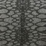 ZARA NWT  Black & Silver Snakeskin/Animal Print Long Sleeve Knitwear Top Size Med Photo 6