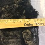 Madewell  black faux fur vest hook closure size XS Photo 6