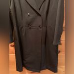 Pendleton  Tailored 100% Virgin Wool Black Trench Coat “Dress” Women’s Size 12 Photo 2