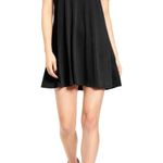 Socialite Cold Shoulder Mini Dress Black Photo 0