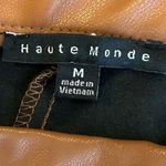 Haute Monde Women’s Faux Leather Skirt Size Medium Photo 4