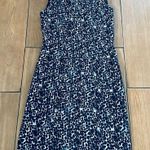 H&M Business Work Sleeveless Career Sheath Dress Sz 6 Black White Office Shift Photo 1