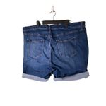 Universal Threads Universal Thread Plus Size 24WR Blue Denim Midrise Bermuda Jean Shorts Modest Photo 1