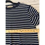 Brave Soul  Navy white Striped Women’s Sweater Size XL Preppy Nautical Photo 5