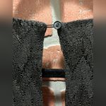 Alya | Black Lace Sleeveless Wide Leg Jumpsuit Size Small Photo 3