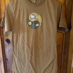 Hello Kitty  Sanrio Dream Big Graphic T-Shirt Brown Yin Yang Cute Size Small‎ Photo 0
