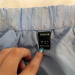 SheIn Light Blue Swiss Dot Skirt Photo 2