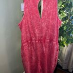 Lane Bryant Livi French Terry Cloth Cropped Sleeveless Jumpsuit size 22/24 NWT Photo 6