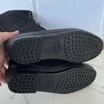 Tod's Gomminos combat moto style mid calf boots 6.5 Black Photo 4