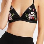 LF Mesh Bralette With Floral Overlay  Photo 0