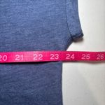 Chico's  Blue Floral‎ Embroidered Short Sleeve Notch Collar Top 1X Plus Photo 6