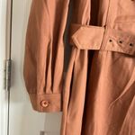 Vintage Together Terracotta Brown Long Sleeve Dress with pockets size 16 Photo 5