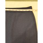 St. John Collection Shell & Skirt Santana Knit Wool Blend Classic Black & Gold L Photo 9