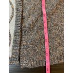 PBJ Sport Artsy Boho Lagenlook‎ Cardigan Sweater Womens XL Asymmetrical Logom Brown Photo 10