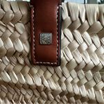 Loewe  x Paula’s Ibiza Basket Small Bag in Palm Leaf with Leather Handles in Tan Photo 6