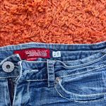 Guess 28  Blue Distressed Jean Shorts Photo 1