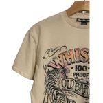 Charlotte Russe  T-Shirt Women's XS Beige Whiskey Graphic Tee Short Sleeve NEW Photo 1