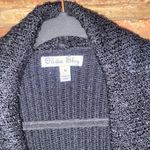 Olivia Sky  Black Open Front Cardigan Sweater Women's Size Medium Photo 3