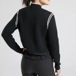 Athleta  Zip Front Cinch Waist Venture Sweater Photo 2