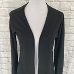 New York & Co. women S open front cardigan w/pouch pockets black Photo 2