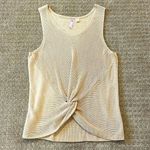 Alya Knit Wrapped Knot Tank Top Photo 0
