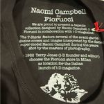 Fiorucci NWT Naomi Campbell Soup Can Black Cotton Graphic Tee Shirt Small $128 Photo 3