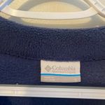 Columbia  Navy and Baby Blue Fleece Pullover Size Small Photo 4