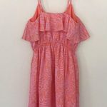 Lilly Pulitzer for Target Jungle Orange Flounce Dress Women's Size S Photo 4