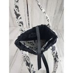 Black White Paisley Polka Dot Tote Bag Shoulder Purse Women's Monogrammed RSL Photo 7