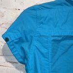 Mountain Hardwear  Women’s Canyon Shirt button down short sleeve Bright blue XS Photo 6