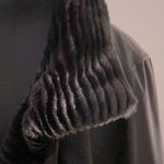 Gallery Faux Fur Trench Rain Snow Coat by Woman | 1x Photo 6