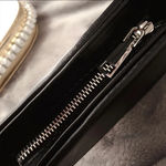 Black Diamond Heart Evening Clutch With Reinstones Photo 4