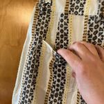 Anthropologie By  Quincy Embroidered Eyelet Boho Pencil Skirt Pockets Size 2 Photo 10