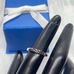 Silver Mom Engraved Ring Photo 4