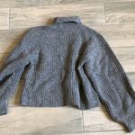ANINE BING  chunky gray sweater Photo 5
