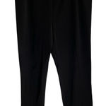 St. John Classic Black Pull-on Elastic Pants Size 8 dark academia old money Photo 0