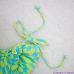 NEW It’s Now Cool x free people checkered wave bikini‎ bottom, M Blue Size M Photo 9