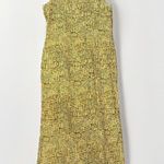 Vintage Spencer Jeremy Lined MIDI Sleeveless Dress Size 8 Tan Photo 0