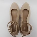 London Rebel Ankle Strap Womens Block Heels Shoes Beige Size EUR 39 Photo 6