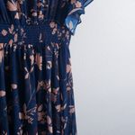 Baltic Born Lynlee Metallic Maxi Dress Short Sleeve New Without Tags Photo 5