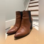 Steve Madden  Knoxi Cognac Lea Ankle Bootie. Size 7. Photo 3